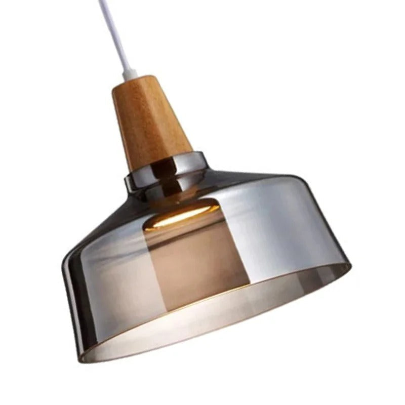 Aurora Eleganz - Moderne Nordic Glas-Hängeleuchte für Wohnräume