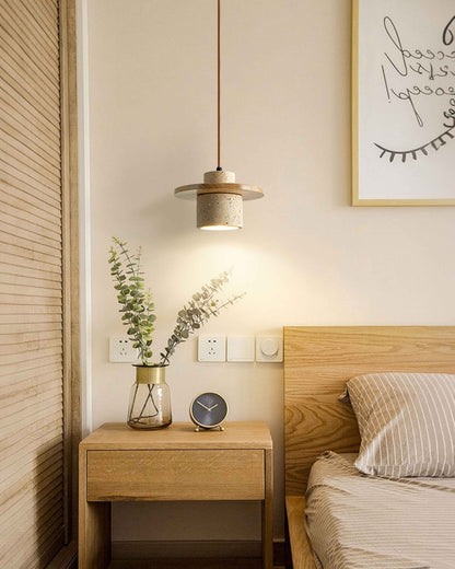 LumaStone | Die minimalistische Pendelleuchte aus Naturstein und Holz