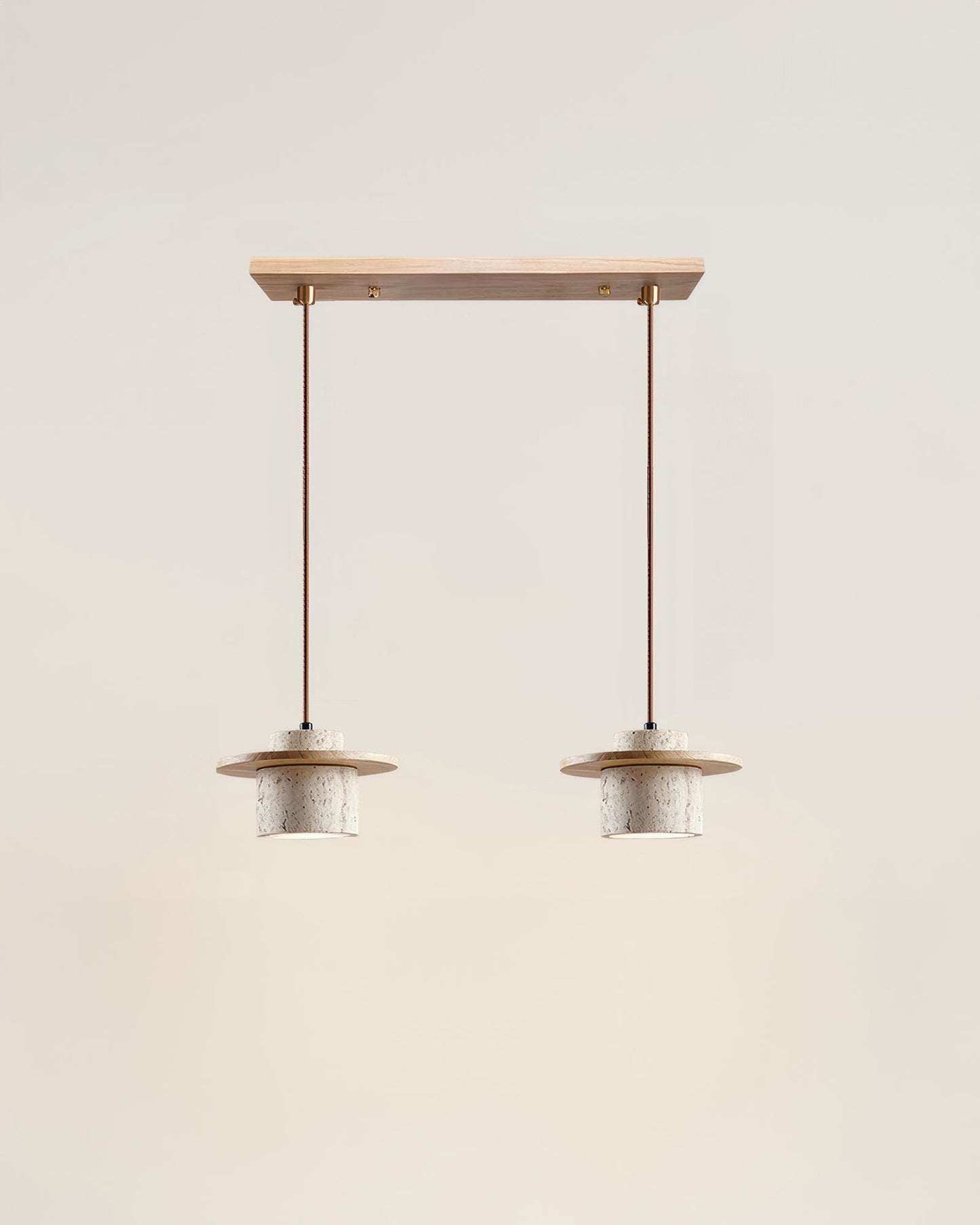LumaStone | Die minimalistische Pendelleuchte aus Naturstein und Holz