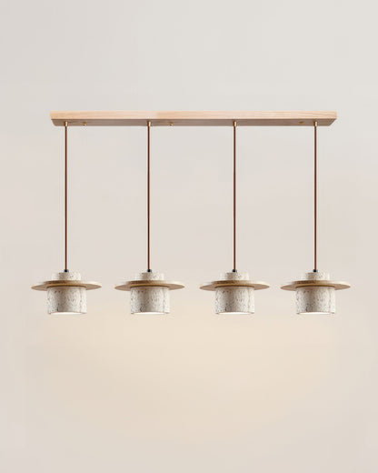 LumaStone | Die minimalistische Pendelleuchte aus Naturstein und Holz