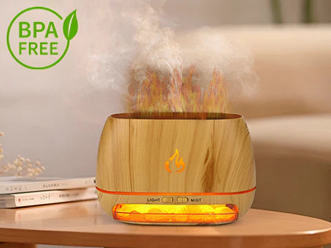 CrystalAir – 3-in-1 Salzstein Aroma Diffuser