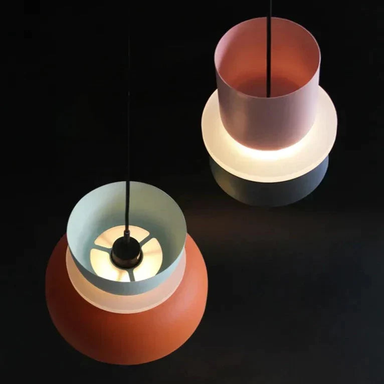 LuminaGlow | Hängelampe – Skandinavische LED-Pendelleuchte im Macaron-Stil, Minimalistisches Design, Weiche Farbpalette, Für Wohnzimmer, Esszimmer & Schlafzimmer10