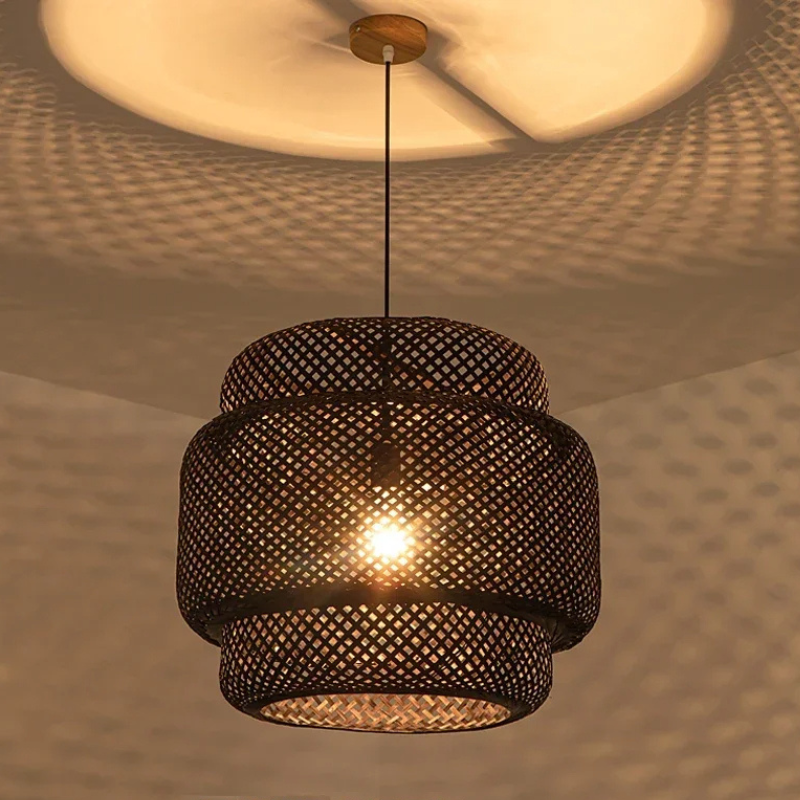 Rattano | Pendelleuchte aus handgefertigtem Bambus – Naturdesign