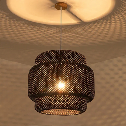 Rattano | Pendelleuchte aus handgefertigtem Bambus – Naturdesign