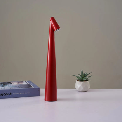 AuroraTouch | LED-Tischlampe – Kabellose Nordic Minimalistische Touch-Lampe mit 3-Stufen-Dimmung für Wohnzimmer, Schlafzimmer & Büro, Akku bis 10h