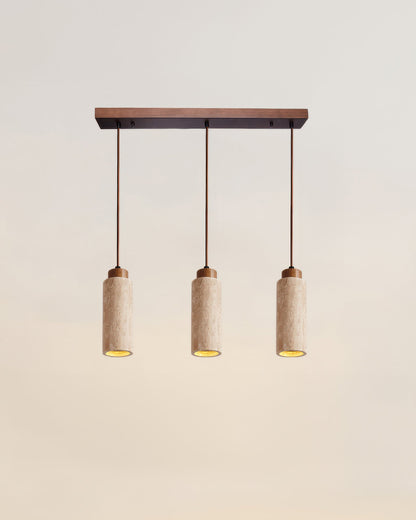Beruhigende Stein-Harmonie Wabi-Sabi Pendelleuchte