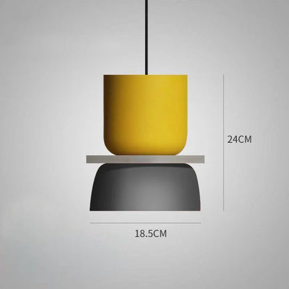 LuminaGlow | Hängelampe – Skandinavische LED-Pendelleuchte im Macaron-Stil, Minimalistisches Design, Weiche Farbpalette, Für Wohnzimmer, Esszimmer & Schlafzimmer18