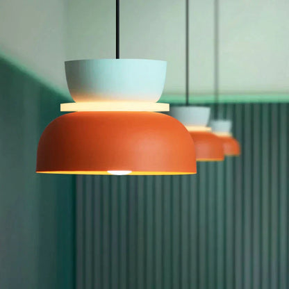 LuminaGlow | Hängelampe – Skandinavische LED-Pendelleuchte im Macaron-Stil, Minimalistisches Design, Weiche Farbpalette, Für Wohnzimmer, Esszimmer & Schlafzimmer7