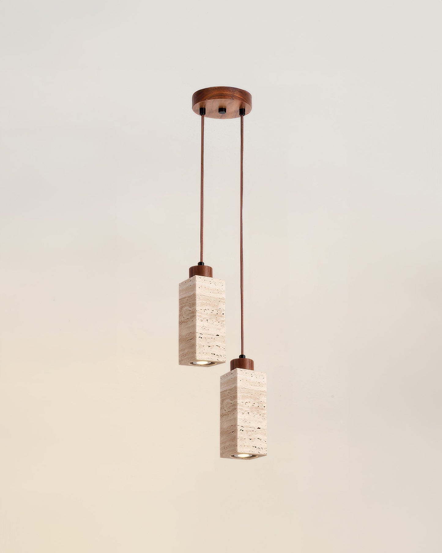 Beruhigende Stein-Harmonie Wabi-Sabi Pendelleuchte