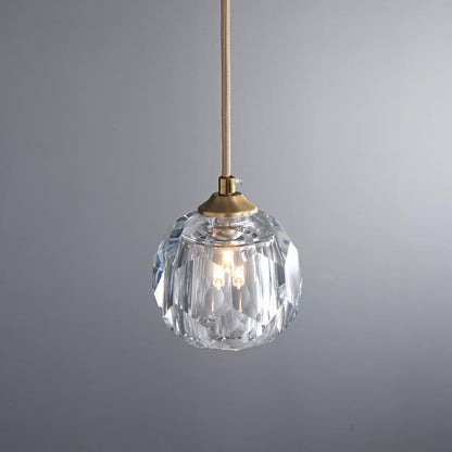 LumiGlint | Kristall Mini Pendelleuchte