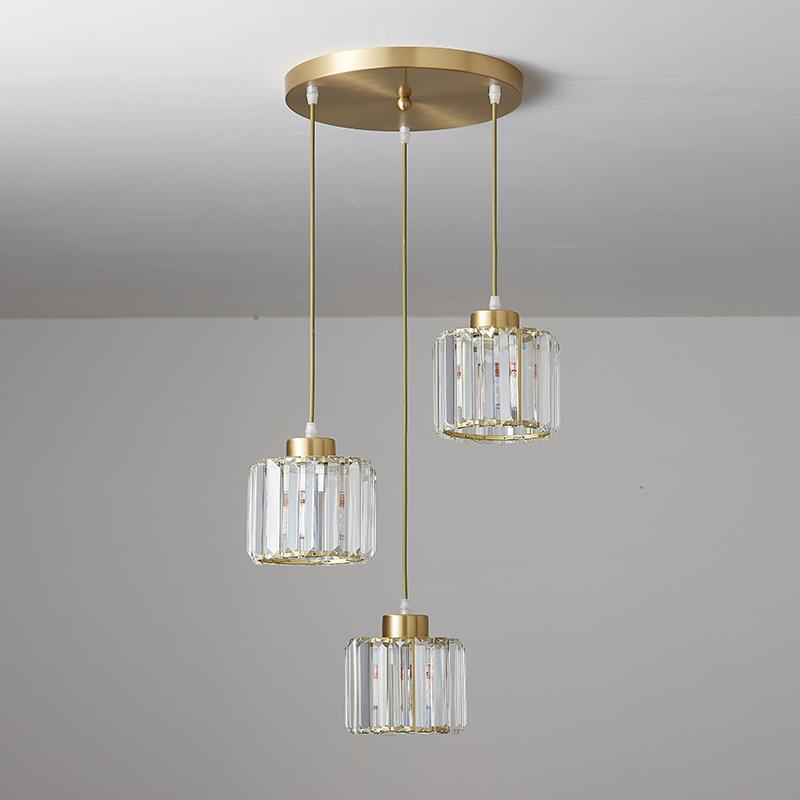 LumiOrbis | 3-flammige Kristallpendelleuchte