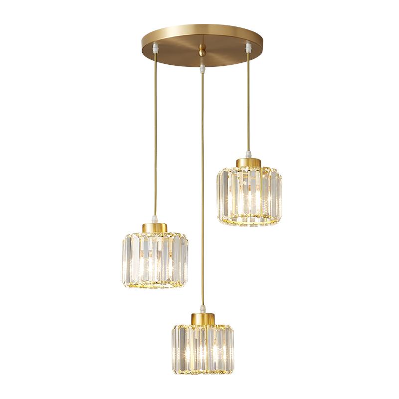 LumiOrbis | 3-flammige Kristallpendelleuchte