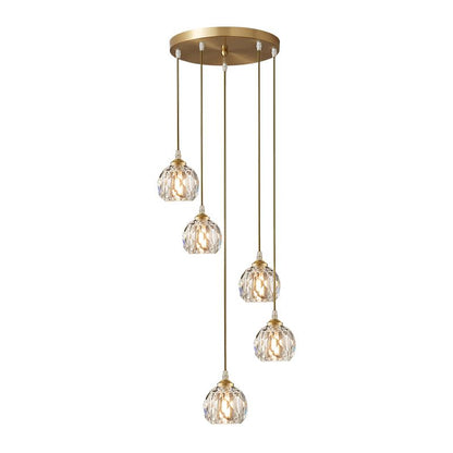 SpiraLume | Kuppel-Cluster-Pendelleuchte