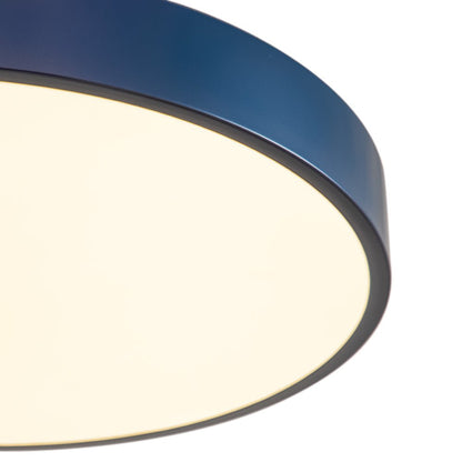 AquaDrum | LED-Deckenleuchte – Nordisches Semi-Flush Drum-Design