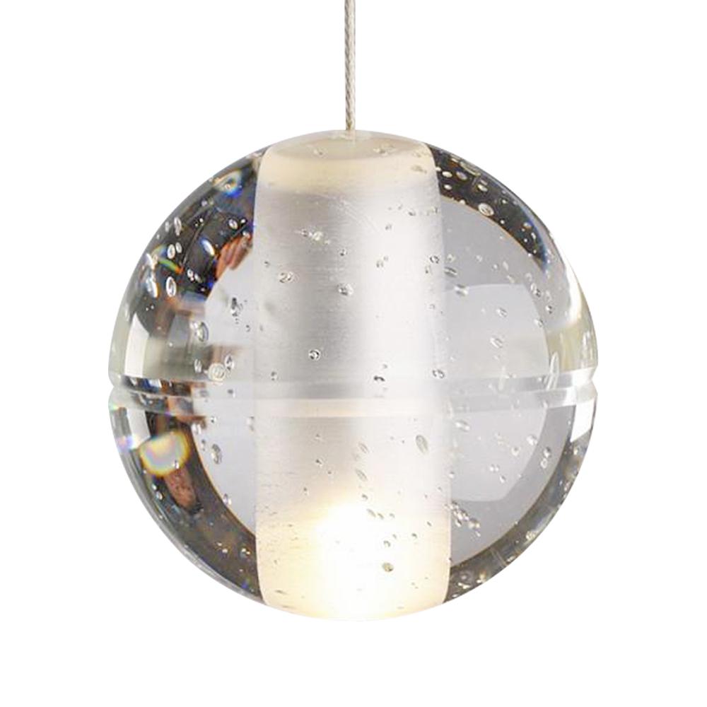 LumoGlobe | Kristallkugel Cluster Pendelleuchte