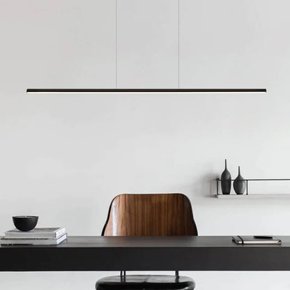 SkyLine DimLine | Dimmbares LED-Hängeprofil in Schwarz mit Fernbedienung – Höhenverstellbare Pendelleuchte
