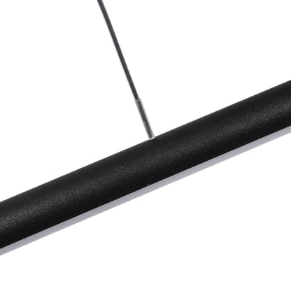 SkyLine DimLine | Dimmbares LED-Hängeprofil in Schwarz mit Fernbedienung – Höhenverstellbare Pendelleuchte