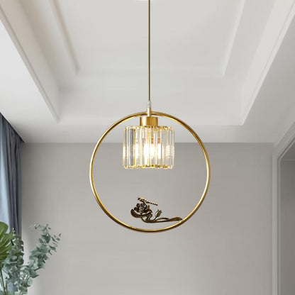 FranzGlo | Libelle Kreis Pendelleuchte