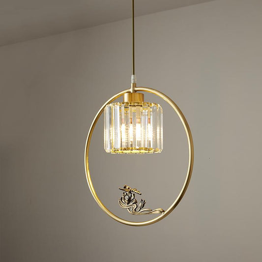 FranzGlo | Libelle Kreis Pendelleuchte