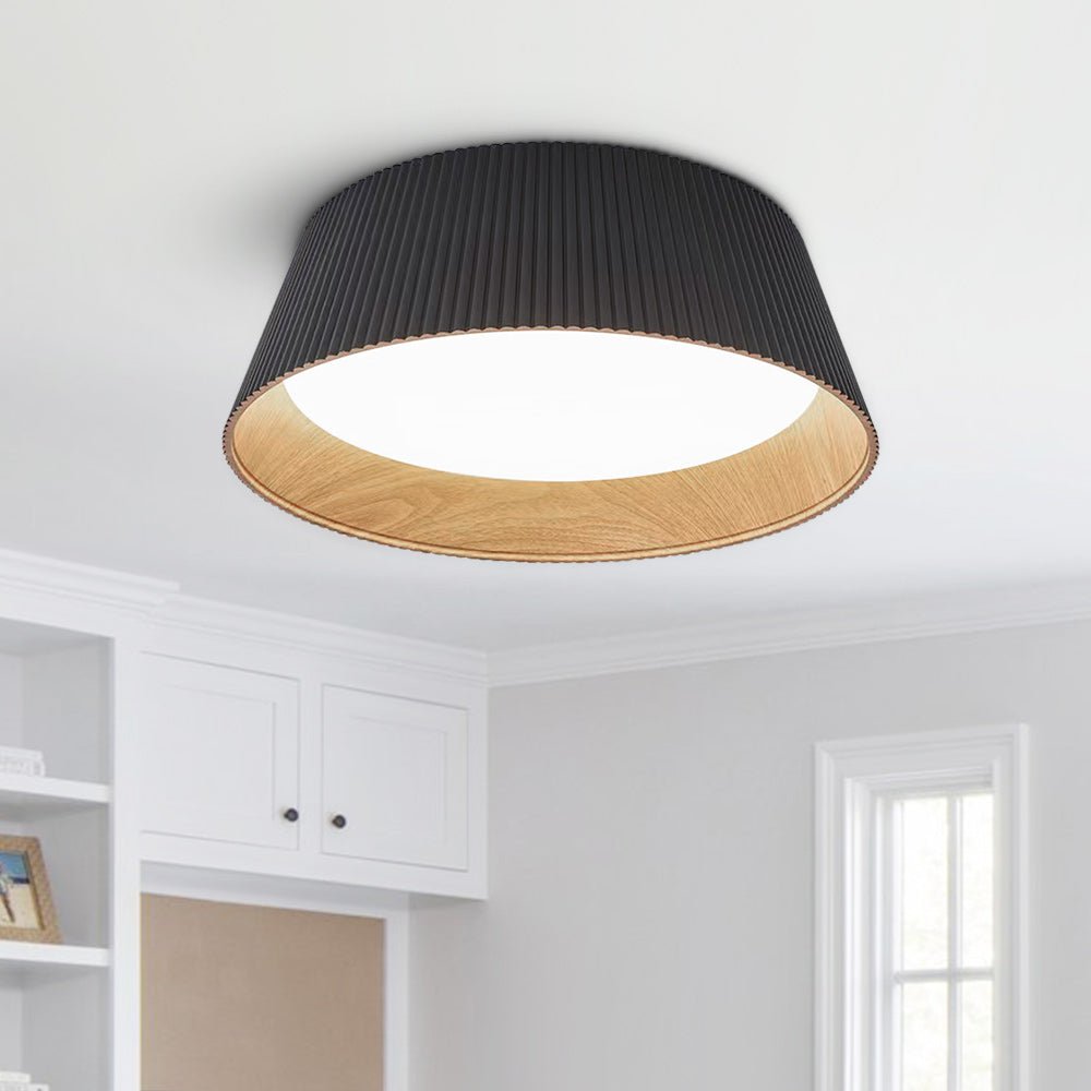 RillenHolz | LED-Deckenleuchte