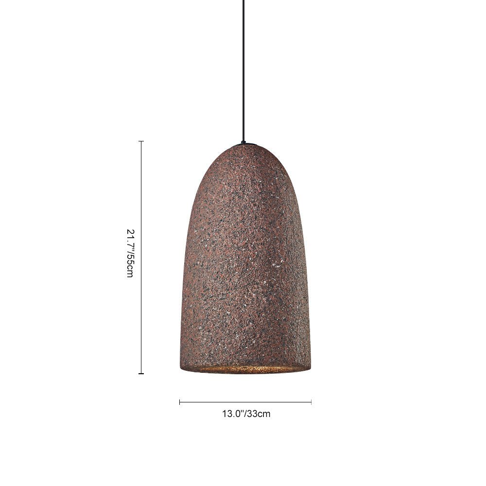 Bellvora | Handgefertigte Bell Wabi-Sabi Pendelleuchte