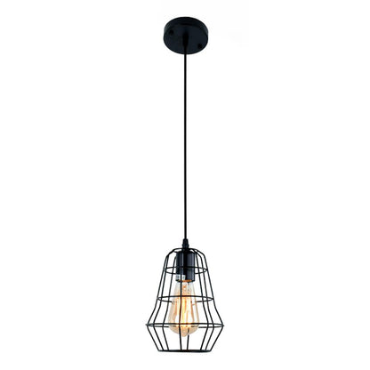 RustikCage | Industrielle Vintage Käfig-Pendelleuchte