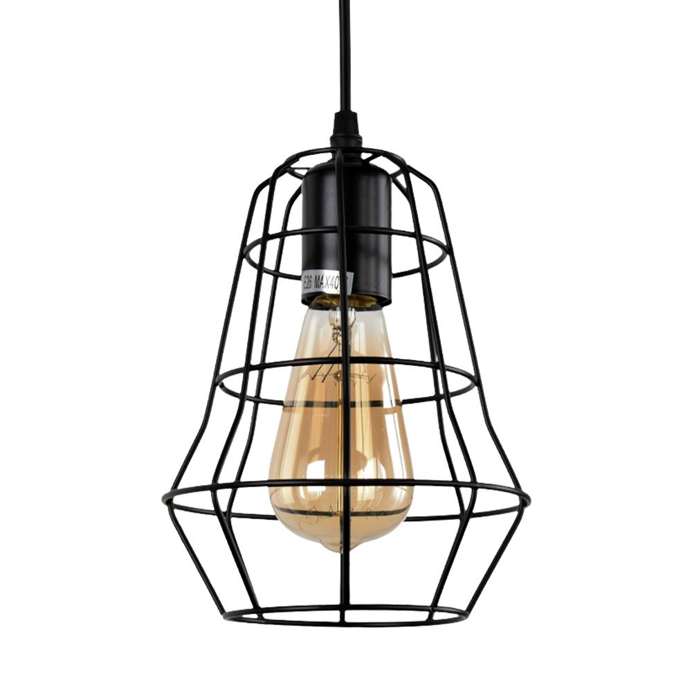 RustikCage | Industrielle Vintage Käfig-Pendelleuchte