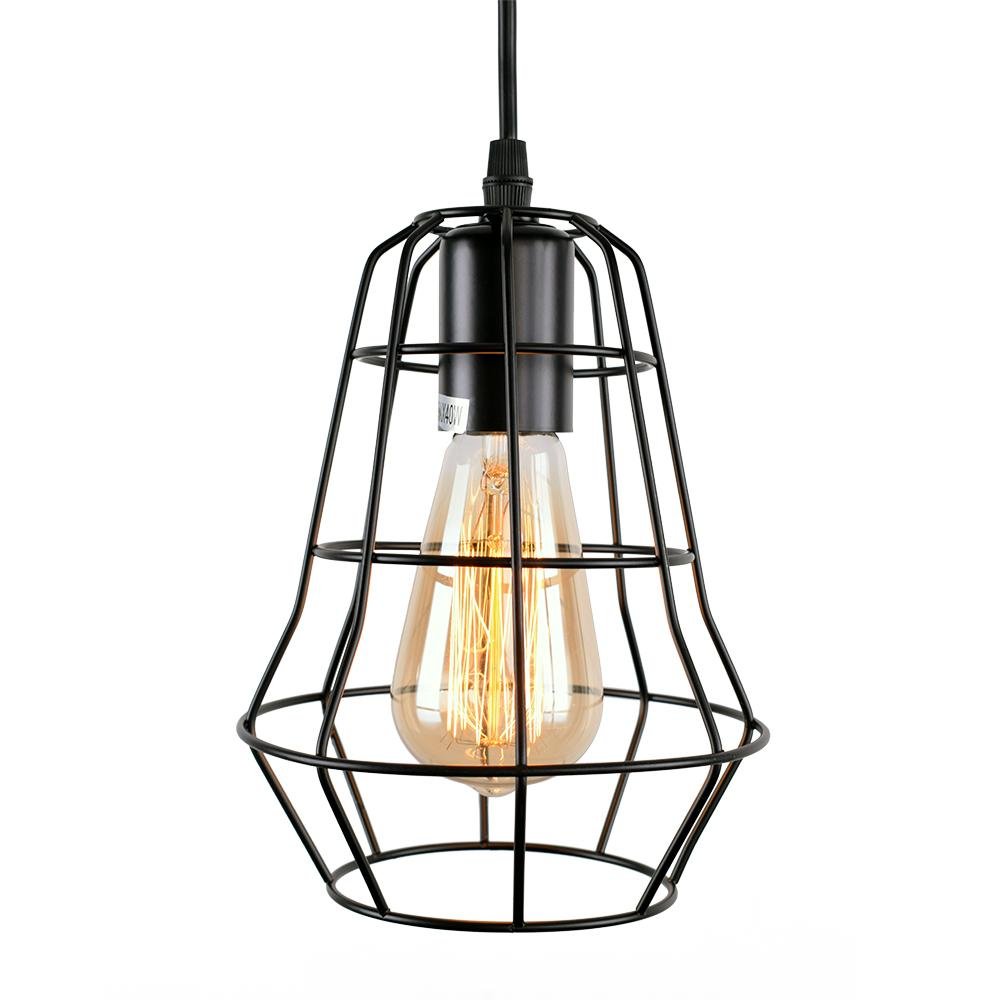 RustikCage | Industrielle Vintage Käfig-Pendelleuchte