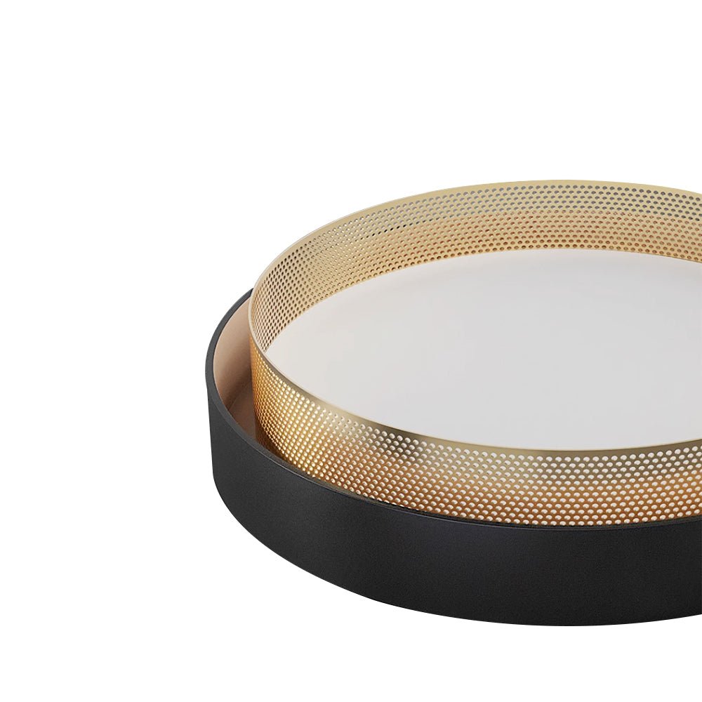 HaloVoid | Moderne LED-Deckenlampe – Runde Hohlform, Warmweiß/Kaltweiß 3000K/6000K, 30W, Ø50cm, CE-zertifiziert