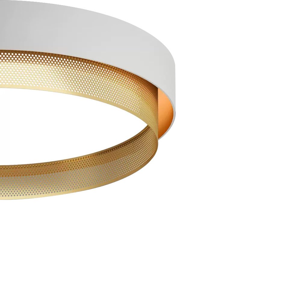 HaloVoid | Moderne LED-Deckenlampe – Runde Hohlform, Warmweiß/Kaltweiß 3000K/6000K, 30W, Ø50cm, CE-zertifiziert