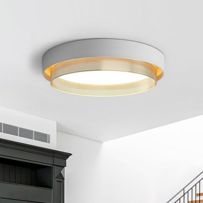 HaloVoid | Moderne LED-Deckenlampe – Runde Hohlform, Warmweiß/Kaltweiß 3000K/6000K, 30W, Ø50cm, CE-zertifiziert