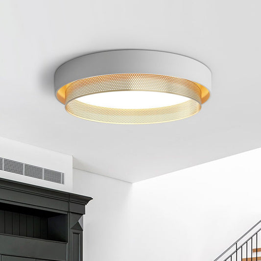 HaloVoid | Moderne LED-Deckenlampe – Runde Hohlform, Warmweiß/Kaltweiß 3000K/6000K, 30W, Ø50cm, CE-zertifiziert