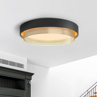 HaloVoid | Moderne LED-Deckenlampe – Runde Hohlform, Warmweiß/Kaltweiß 3000K/6000K, 30W, Ø50cm, CE-zertifiziert