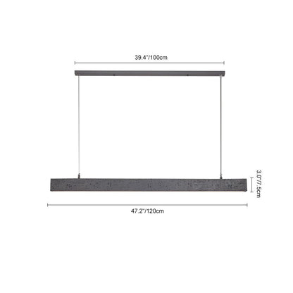 Betonix | LED Betonkasten Wabi-Sabi Pendelleuchte