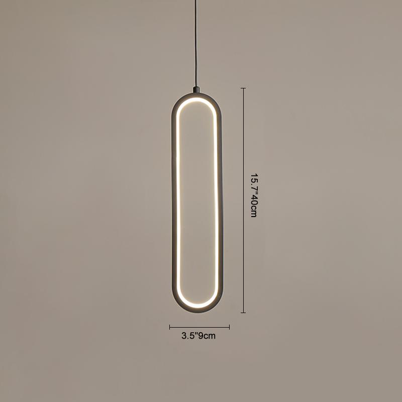 LumoOval | LED Ring Pendelleuchte