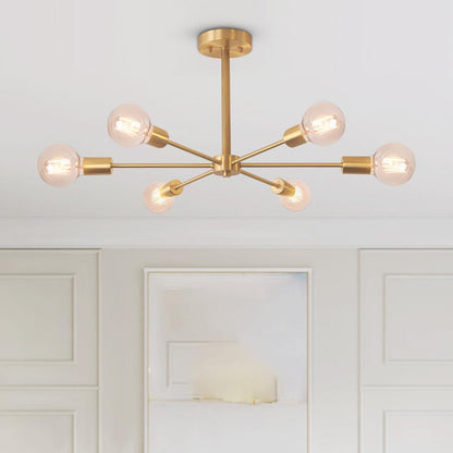 StellaSputnik | Mid-Century 3-Licht Kronleuchter