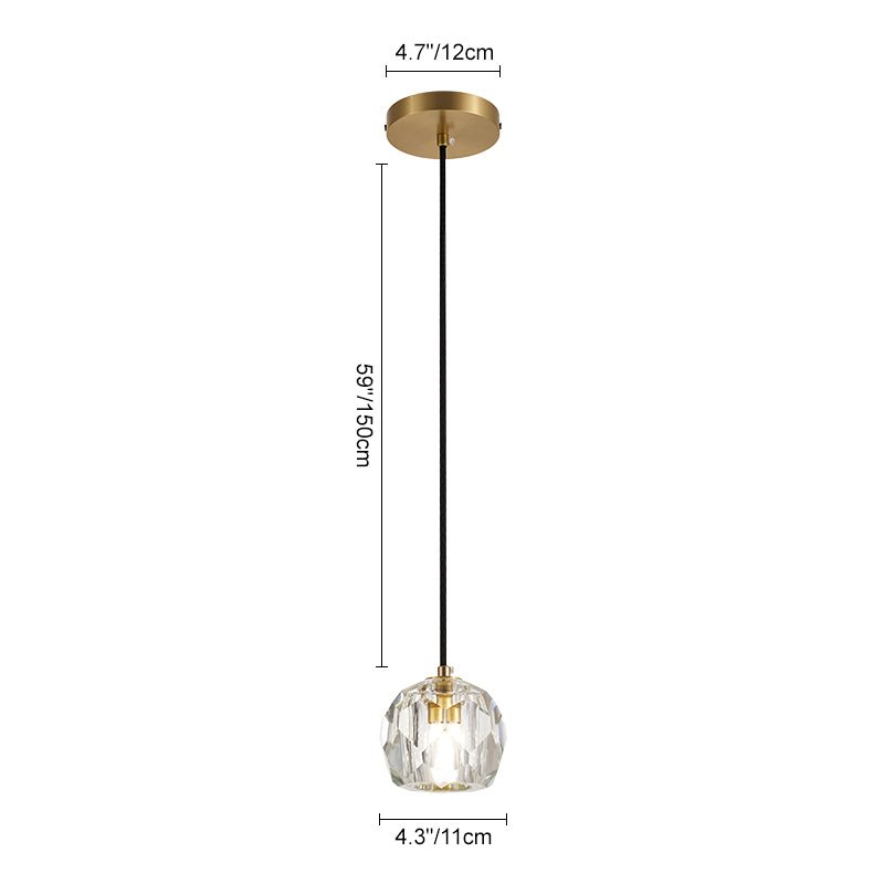 Glamora | Kristall Pendelleuchte