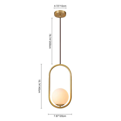 Brillano | Messing-Pendelleuchte