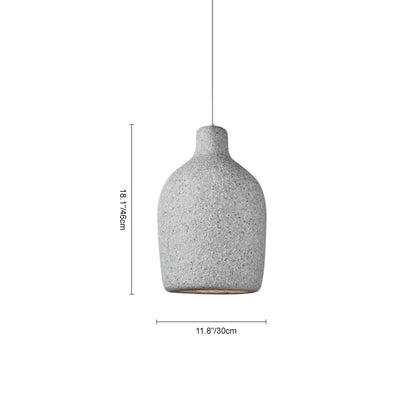 VasoLume | Moderne industrielle Vaseform-Pendelleuchte