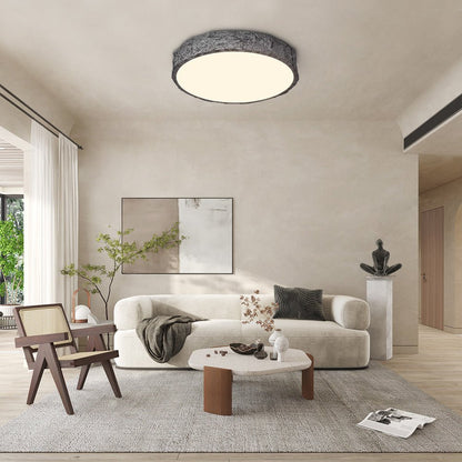 NordStein | LED-Deckenleuchte – Wabi-Sabi Fels-Design