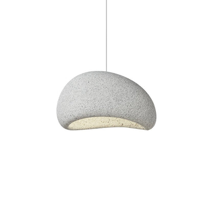 WabiFleck | Handgefertigte Pendelleuchte im japanischen Wabi-Sabi-Stil – Dimmbar