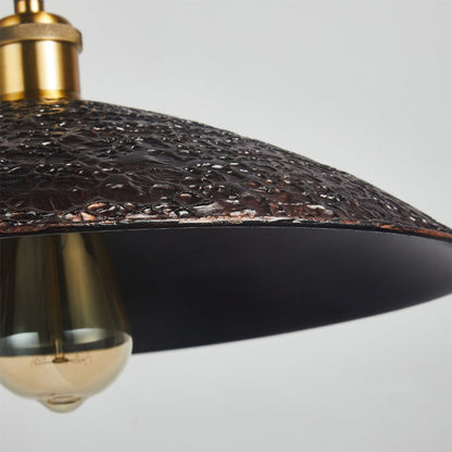 Bronzora | Vintage Kegel Wabi-Sabi Pendelleuchte