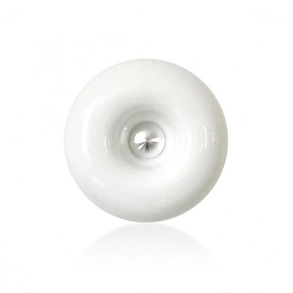 DonutDesign | Minimalistische LED-Lampe – Bauhaus Tisch- & Wandleuchte aus Glas und Metall, Dreifach Dimmbar