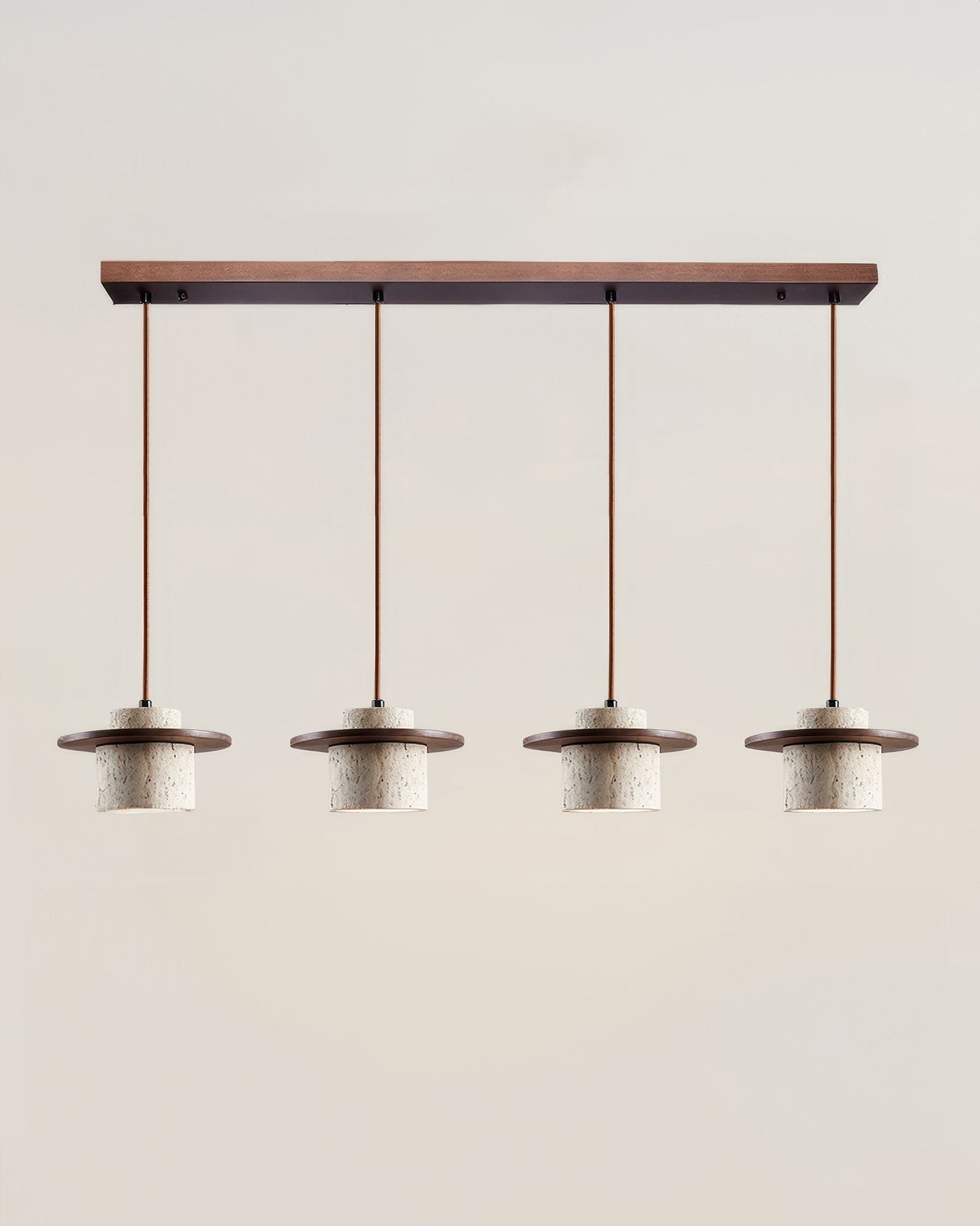 LumaStone | Die minimalistische Pendelleuchte aus Naturstein und Holz