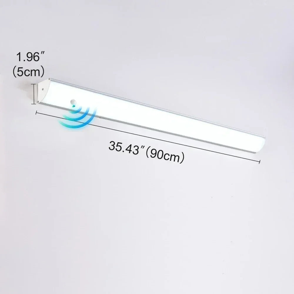 Lana | Gartenleuchte – Wetterfester LED-Außenstrahler im Modernen Design, Warmweißes Licht, Mit Bewegungssensor, Für Garten, Terrasse & Hof, In Größen 60/90 cm Erhältlich
